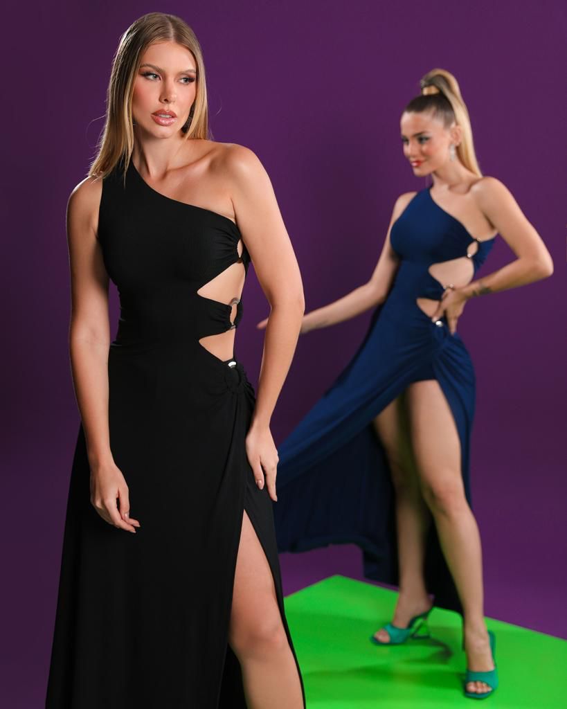 Vestido longo tecDael