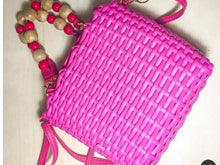 Carregar imagem no visualizador da galeria, Bolsa de Vime Pink