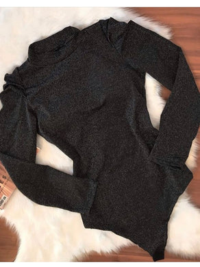 Body Lurex Manga Bufante