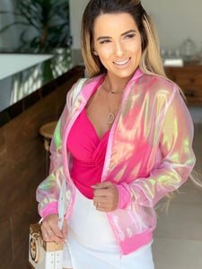 Jaqueta Holográfica