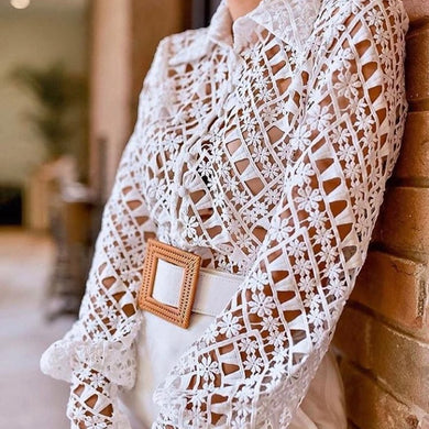 Camisa Renda Selma