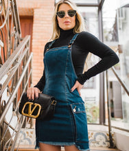 Carregar imagem no visualizador da galeria, Salopete Jeans Cargo Laura
