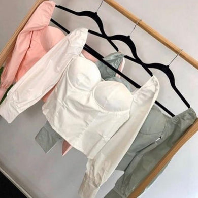 Cropped Decote Princesa