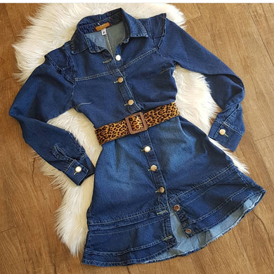 Vestido Jeans Babadeiro