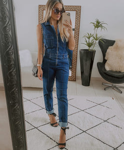 Macacão Jeans Glaudia