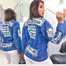 Carregar imagem no visualizador da galeria, Jaqueta Jeans Fashion Tour