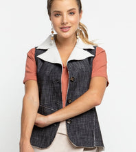 Carregar imagem no visualizador da galeria, Colete Jeans Lais
