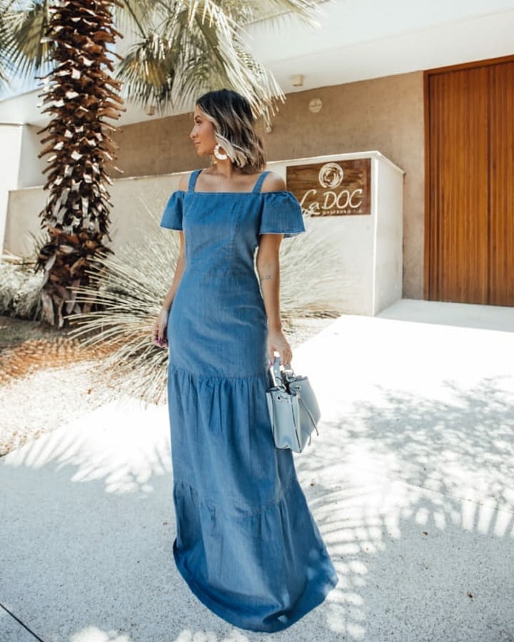 Vestido longo Lucia