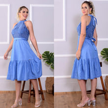 Carregar imagem no visualizador da galeria, Vestido jeans Janaina