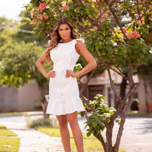 Vestido branco Brenda