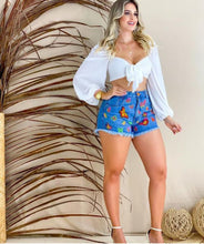 Carregar imagem no visualizador da galeria, Shorts Jeans Natureza