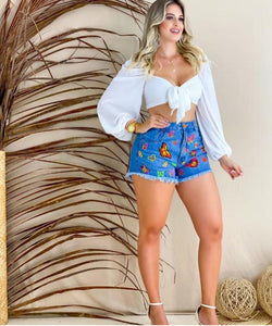 Shorts Jeans Natureza