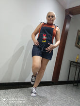 Carregar imagem no visualizador da galeria, Jardineira jeans minimic