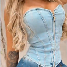 Carregar imagem no visualizador da galeria, Cropped Jeans Délia