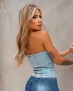 Cropped Jeans Délia