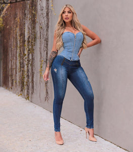 Cropped Jeans Délia