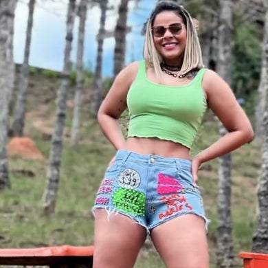 Shorts ousadia