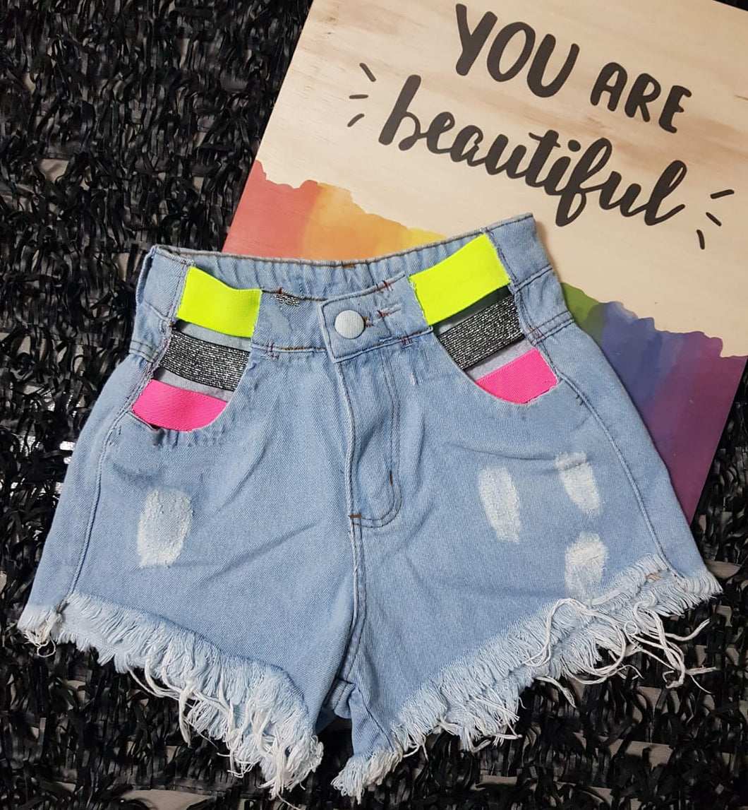 Shorts Unicórnio