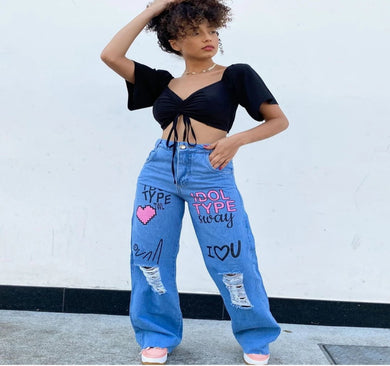 Calça Wide leg