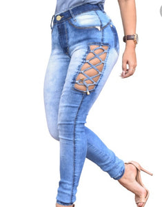 Calça blogueira