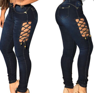 Calça blogueira