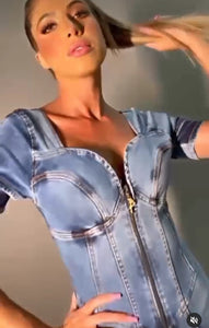 Macacão Jeans Metamorfose