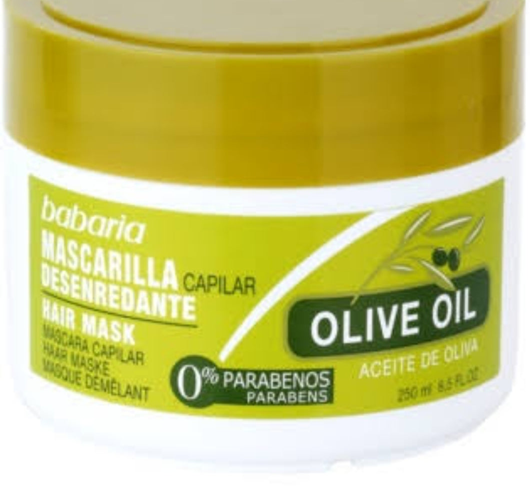 Berioska Babaria Máscara Capilar Aceite de  oliva 250 ml