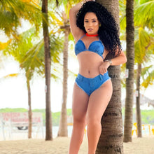 Carregar imagem no visualizador da galeria, Biquini Jeans Garota Morena