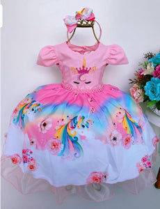 Vestido unicórnio