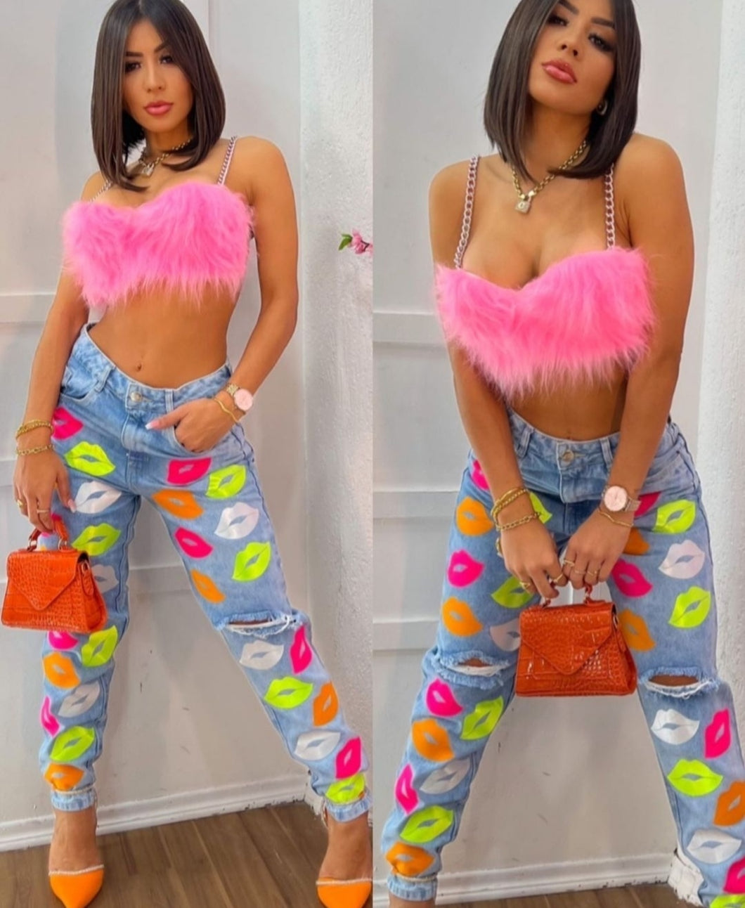 Calça Jeans Kiss Me