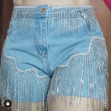 Carregar imagem no visualizador da galeria, Shorts Jeans Fenômeno