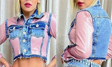 Carregar imagem no visualizador da galeria, Jaqueta Jeans Charme