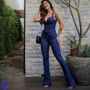 Macacão Jeans Miriam