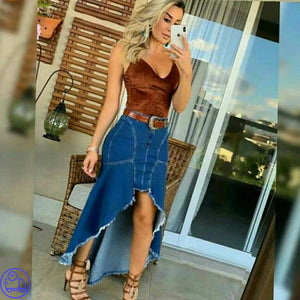 Saia Jeans Filomena