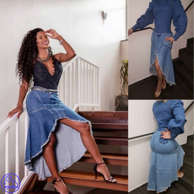 Saia Jeans Filomena