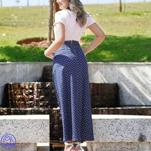 Carregar imagem no visualizador da galeria, Saia Jeans Poá Longa # 445188