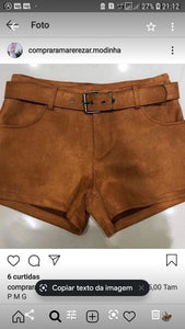 Shorts suede Patricia