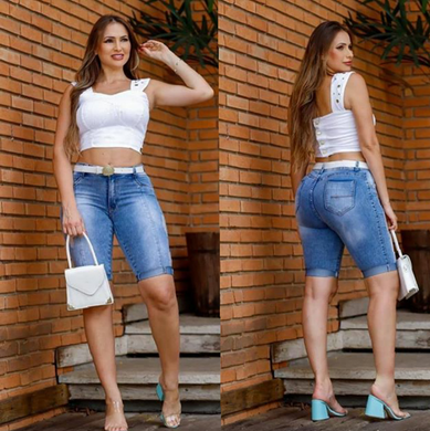 Shorts Jeans Ciclista Bere