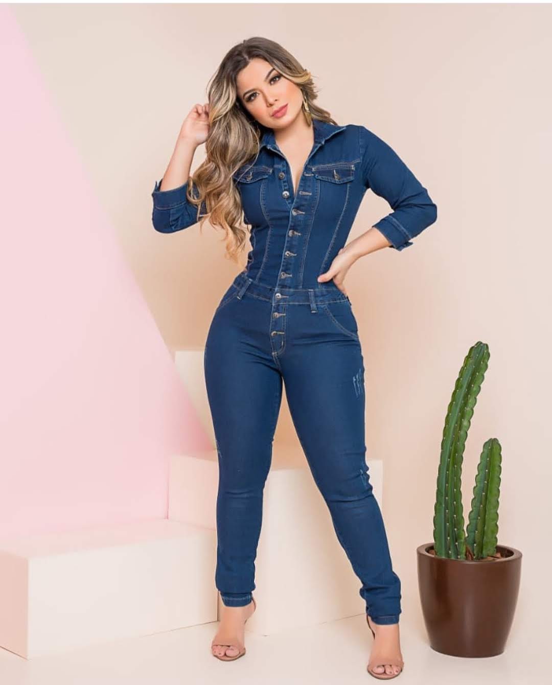 Macacão shop jeans 2018