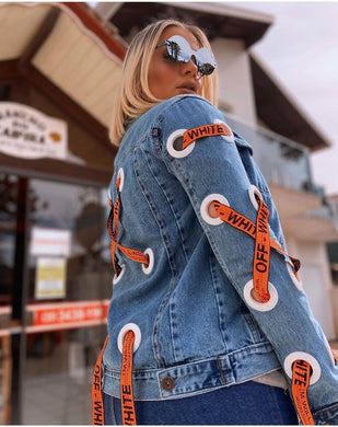 Jaqueta jeans urbana
