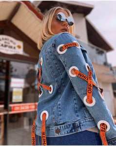 Jaqueta jeans urbana