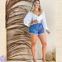 Carregar imagem no visualizador da galeria, Shorts Jeans Natureza