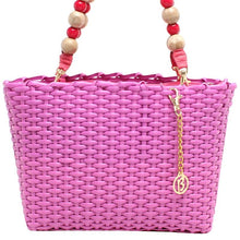 Carregar imagem no visualizador da galeria, Bolsa de Vime Pink