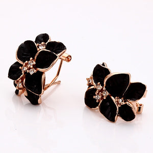 Colar e Brincos Black Rose # 82606.8090