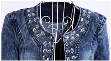 Carregar imagem no visualizador da galeria, Jaqueta Jeans Cinturada # 545777
