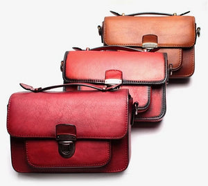 Bolsa de Couro Legítimo Trieste # WB006.1820