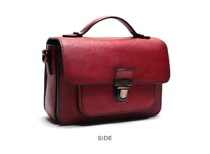 Bolsa de Couro Legítimo Trieste # WB006.1820