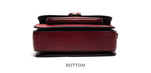 Bolsa de Couro Legítimo Trieste # WB006.1820