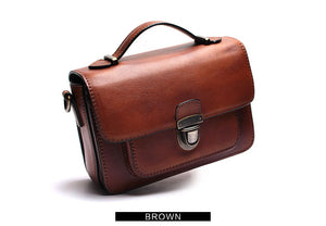 Bolsa de Couro Legítimo Trieste # WB006.1820