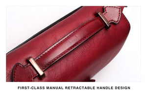 Bolsa de Couro Legítimo Trieste # WB006.1820